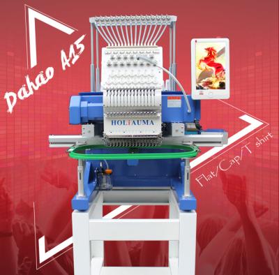 China Garment Shops Wholesale Holiauma Newest Digital Embroidery Machine Embroidery Machine Automatic Single Head Machine 15 Needles for sale