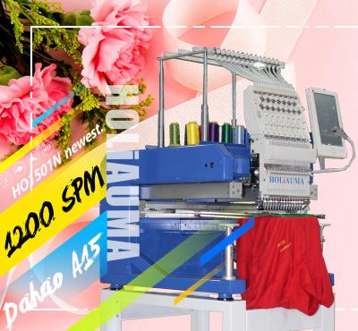 China Hotels 5 years warranty! HOLIAUMA 1 head tajima embroidery machine factory direct sales computer embroidery machine price one best for sale