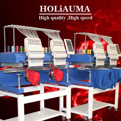 China Hotels 10 years of service! ! ! HOLiAUMA Two Head Mixed Automated Embroidery Machine HO1502H for sale