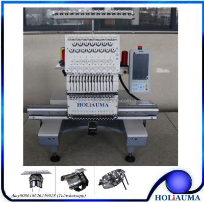 China HOLIAUMA Single Head Embroidery Machine Used Embroidery Machine Price 600x450mm (Customize) for sale