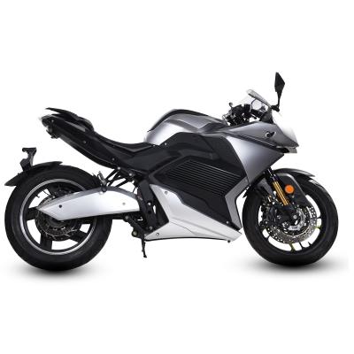 China Unisex CE 150 CCE Certification Max Speed ​​Long Range 100-200 km/h Battery Per Charge Powerful Motor Racing Electric Motorcycle for sale