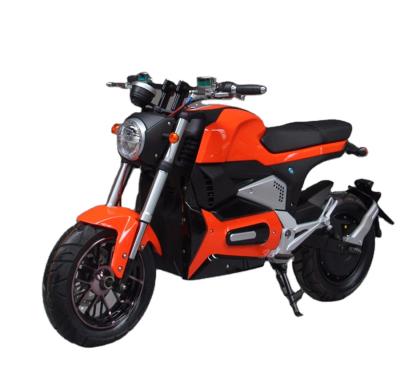 China Unisex ABS Braking Dual Circuit Disc Iron Frame OEM ODM 2000W 72V 30Ah High Strength Electric Motorcycle With Cabin for sale