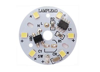 China AC 220V Dimmable Aluminium PCB Board For LED SMD 2835 Driverless Aluminum Panel for sale