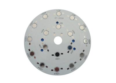 China 18W Aluminium PCB Board For LED 100mm Diameter High Power Panel For LED Ceiling Lamp for sale