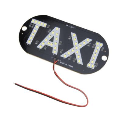 China SMD 3528 LED Lighting PCB Board 5W 6000K For Vehicle Light Taxi Logo Sign Mark for sale