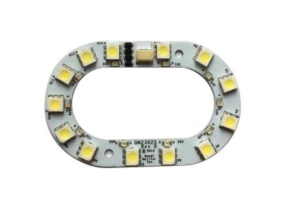 China 2 tablero del PWB de la capa FR4 LED para el LED con la capa conformal 1B73 con SMD 5050 LED en venta