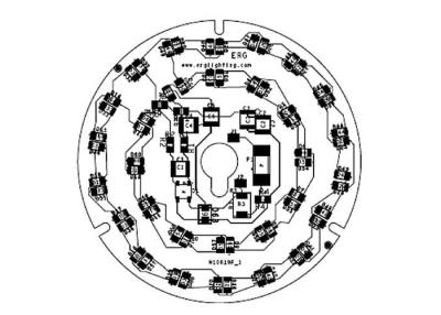 Cina 5W servizio Driverless del ODM dell'Assemblea della disposizione del PWB di CA LED per luce/faro antinebbia interni in vendita