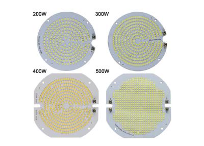 China 100W - 500W LED que enciende el panel del tablero del PWB para la luz industrial del estadio de los deportes de la inundación de la alta bahía en venta