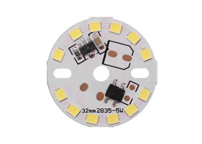 China Dimmable 5W 32mm SMD 2835 Aluminum LED PCB Panel Lamp Bead Chip AC220V Warm White for sale