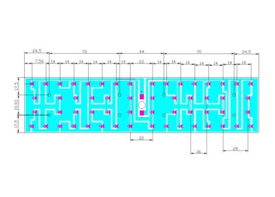 Κίνα Οδηγημένη Smd ενότητας PCB 3030 οδηγήσεων τσιπ ενότητα Osram για οδηγημένο το 50W φωτεινό σηματοδότη προς πώληση