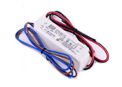 China 20W 12VDC AC-DC Single Output LED Driver Constant Voltage Original MeanWell for sale