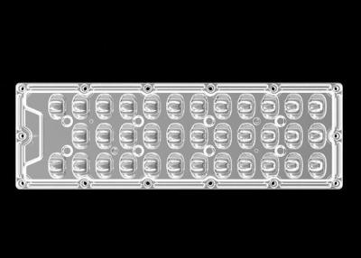 China 35 In 1 LED Optics Lenses 92% Transmittance With Industry Leading Thermal Management for sale