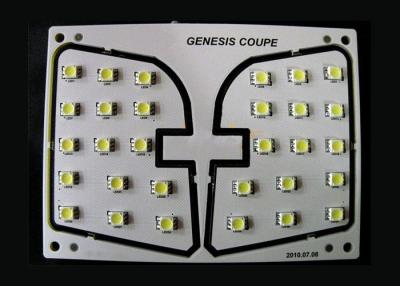 China Genesis Coupe Vehicle LED PCB Dome Light Module 120 Degree Angle With SMD LEDs for sale