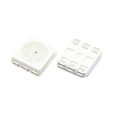 China De oppervlakte zet SMD-LEIDENE Spaander 0.2W 0.5W SMD 5050 RGB op Geïntegreerde Hoge Helderheid van SK6812 IC Te koop