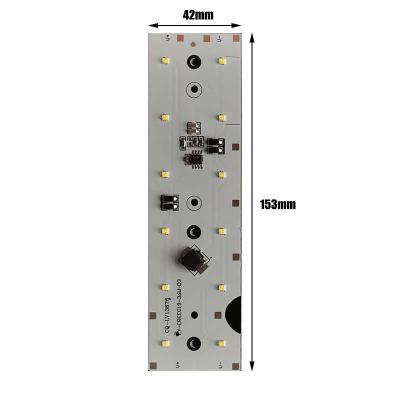 China DC 12-60V Led Printed Circuit Board 36W Driver Integrated 12 LED PCB Board Lens for sale