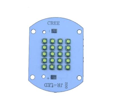 China CREE XP-G führte warmes Weiß Straßenlaterne-Komponenten-Aluminium PWBs 10000LM 30-38V 3A zu verkaufen