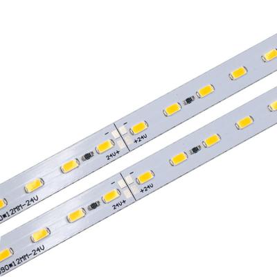 China Van Stijve LEIDENE van gelijkstroom 24V de Raadsmodule Strookpcb met SMD 5630 LEDs voor Planken of Tellers het Aansteken Te koop