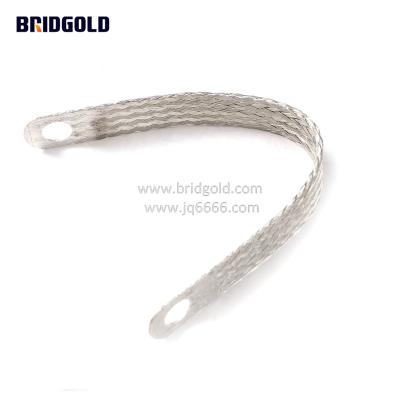 China China Supplier Power Straps Earth Bonding Copper Thermal Braid Tinned Braided Copper Connector Best Quality for sale