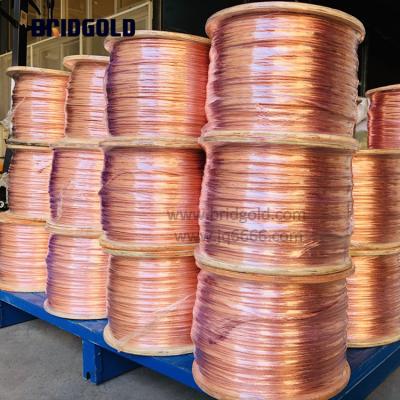 China Conductivity FACTORY PRICE 95MM2 PURE STRANDED COPPER CONDUCTOR FOR EARTHING ISO9001 SOLAR SYSTEM for sale