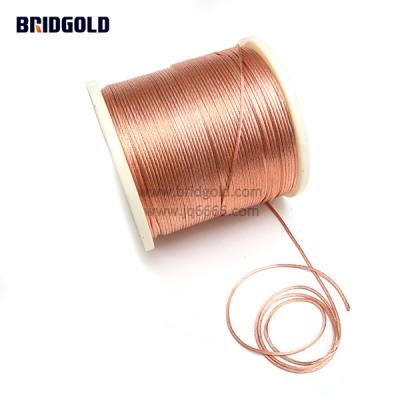 China For Electrical Connection BGTSR(X)-10 Round Flexible Copper Braid Wire For Carbon Brush for sale