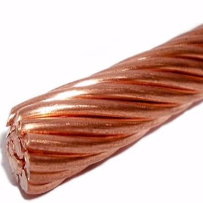 China Stranded Cu Stranded Bare Copper Hard Pulled Underground 150 SQmm for sale