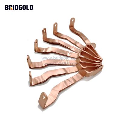 China C11000 Flexible Copper Aluminum Laminated Busbar Connect Busbar Shunt Copper Busbar Low Voltage for sale