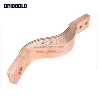 China Power Flexible Copper Aluminum Laminated Connectors Laminated Switch Gear Copper Busbar for sale