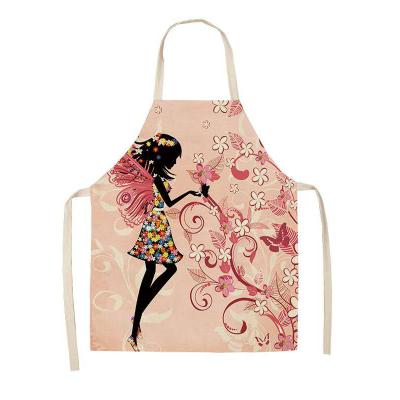 China Traditional Best Price Canvas Cooking Aprons Waterproof Waxed Cotton Bib Apron 2 Packs for sale