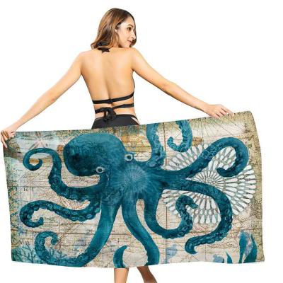 China Sustainable hot sale beach towel plain beach towel eco beach towel for sale