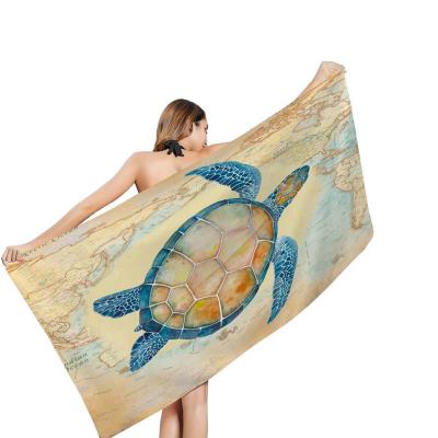 China Quality Sustainable Best Seller Beach Towel Cuts Beach Towel Luxury Micro Fiber Beach Towel for sale