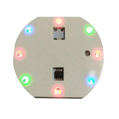 China USA Fast Delivery Small Button Cell Battery Operated Led Flashing Board Lights For Gift Box And Kids Toys for sale