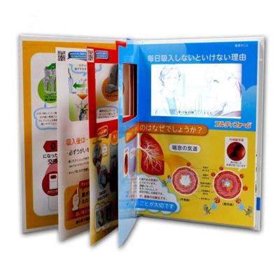 China USA supermarket shelf promotion advertising screen 7 inch display motion sensor lcd video recorder for sale