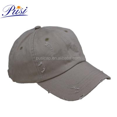 China Shenzhen JOINT Factory Wholesale Vintage Hat Washed Distressed Soft Baseball Cap for sale