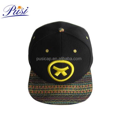 China 2018 JOINT Wholesale Sublimation Printing Flat Peaked 3D Embroidery Snapback Hat for sale