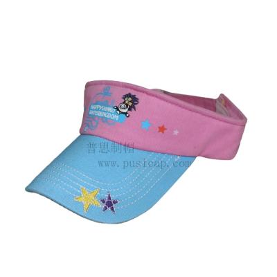 China JOINT Custom Cotton Cartoon Kids Sun Visor Cute Summer Sun Visor Hat Hats for sale