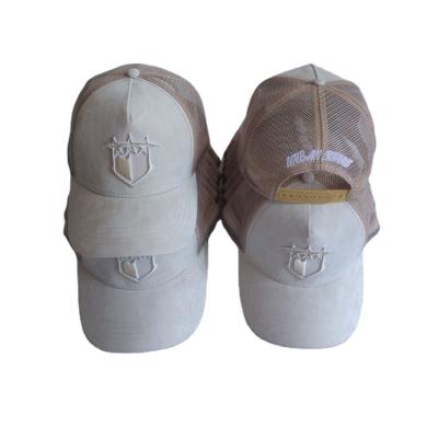 China COMMON Custom Embroidery Suede Trucker Hat, Wholesale Custom Cheap Hats Embroidery Mesh Trucker Mesh Snapback Hats Trucker Hats for sale