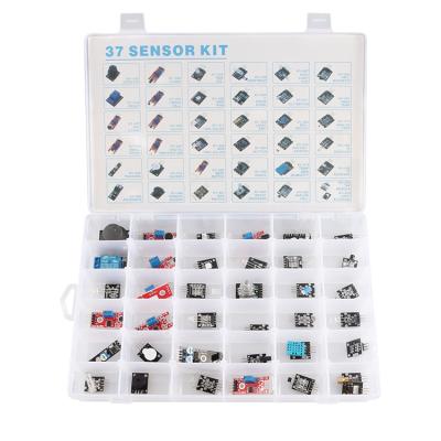 China Project OEM ODM School Science Educational Sensor Learning Kit Electronic Starter Kit 37 in 1 Sensor Kit For Arduino for sale