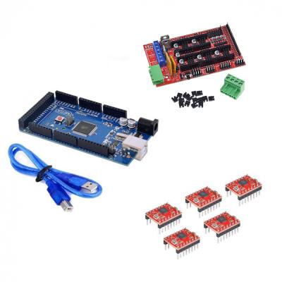 China STEM Programmer Education 3D Printer Starter Kit 1.4 Mega 2560 3D Printer Controller A4988 Stepper Motor 3D Driver Kit for sale