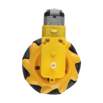 China Hot Selling Smart Robot Car Factory Omni Wheel 60mm Robot Car Chassis For Mecanum Wheel Robot Chassis TT Motor Wheels for sale