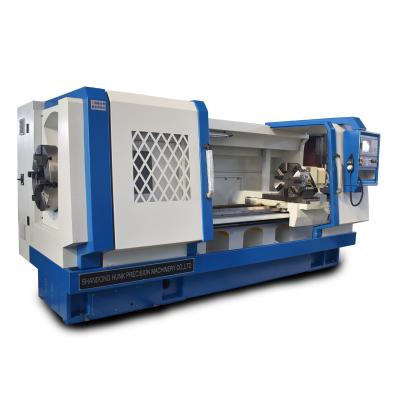 China Vertical 4 Station CNC Pipe Threading Horizontal Lathe Machine QK1322 CNC Metal Cutting Machine For Sale for sale