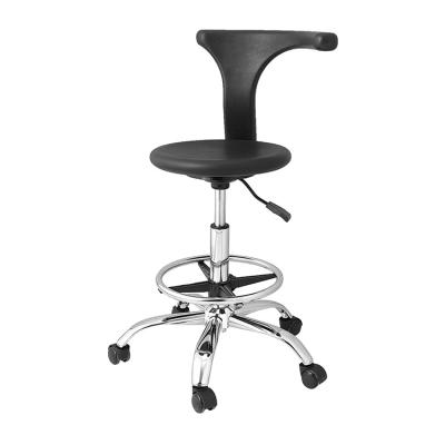 China Foshan manufacturer metal medical stool with footring/dental clinic ues chair with armrest for sale