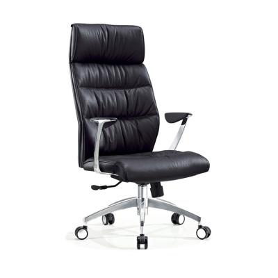 China Office Building Furniture Adjustable Back Cover PU Office Swivel Chair Ergonomic Mid(Height) Executive Chair for sale