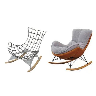 China Modern Reclining Chair Metal Frames Modern Home Furniture Chair Frame For Hotel Leisure Chair for sale