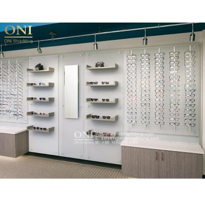 China Durable Shop Decoration Eyewear Store Interior Design Eye Glass Kiosk Optical Display Furniture for sale