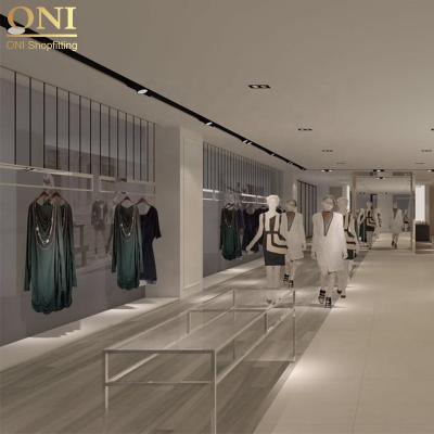 China Durable Ladies Clothing Fashion Stores Interior Decoration Design for sale