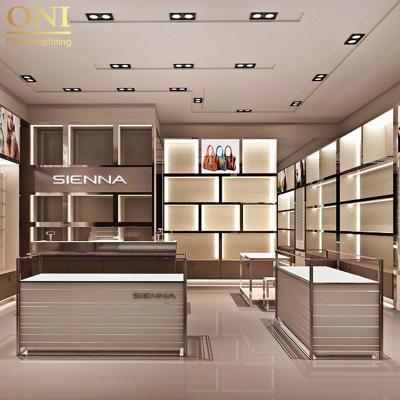 China Durable Luxury Jewelry Display Showcase With Jewelry Store Counter Design for sale