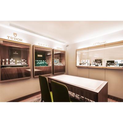 China New Durable Refined Multi-Brand Boutique Design Retail Store Fixture Shopfitting For High-end Watches And Jewelry for sale