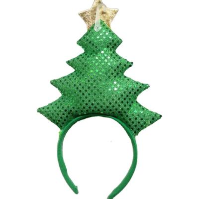 China 2022 New Green Tree Festival Headband Festival Ball Tree Series Cozy Irish Headwear Headband Party Decoration for sale