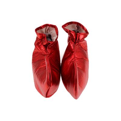 China Europe and America Christmas Elf Role Playing Role Playing Shoes Fine Red Spirit Shoes Funny Circus Props Suitable for Adult Neutral Apparel Prom Apparel for sale