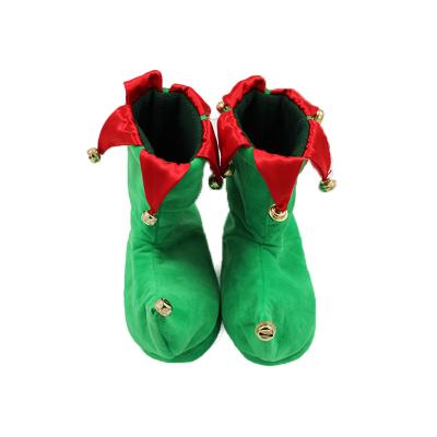 China Europe and America Christmas Elf shoes role play funny clown shoes circus props suitable for neutral adult clothes prom clothes for sale